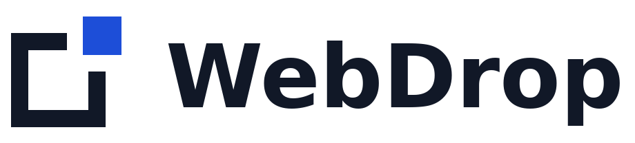 WebDrop home